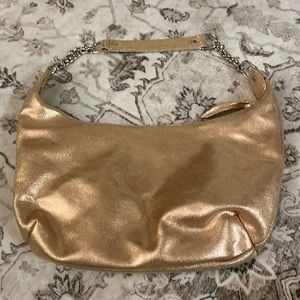 Gold Hobo Purse